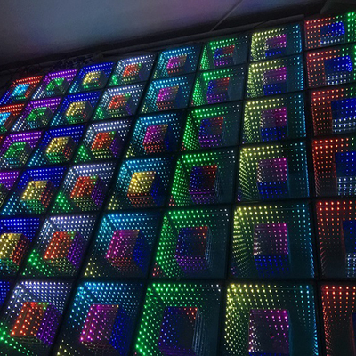 3D镜面地砖灯